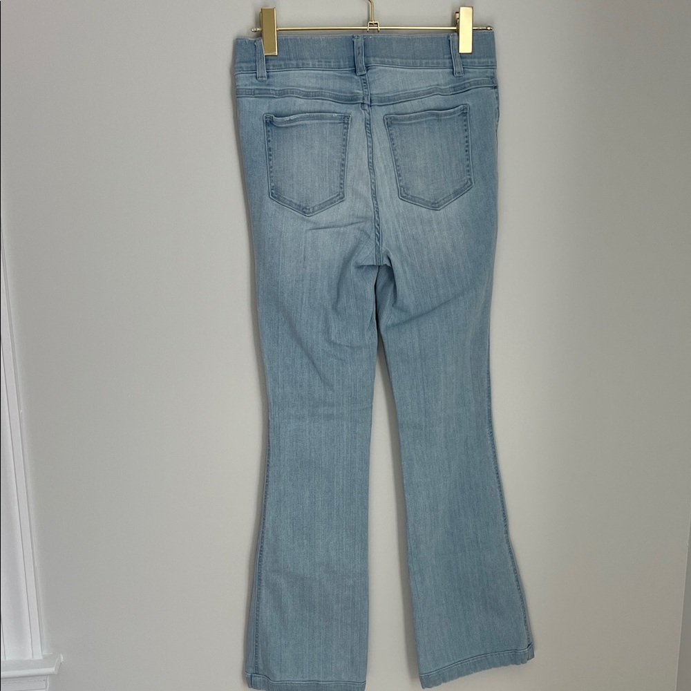 SPANX Women's Retro Light Wash Stretch Flare Jeans Size S - Picture 4 of 12